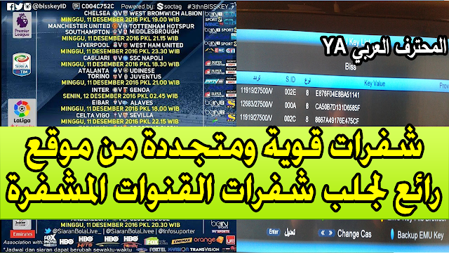 شرح افضل موقع يعطيك شيفرة قنوات مشفره وتردداتها على كل الاقمار صناعية