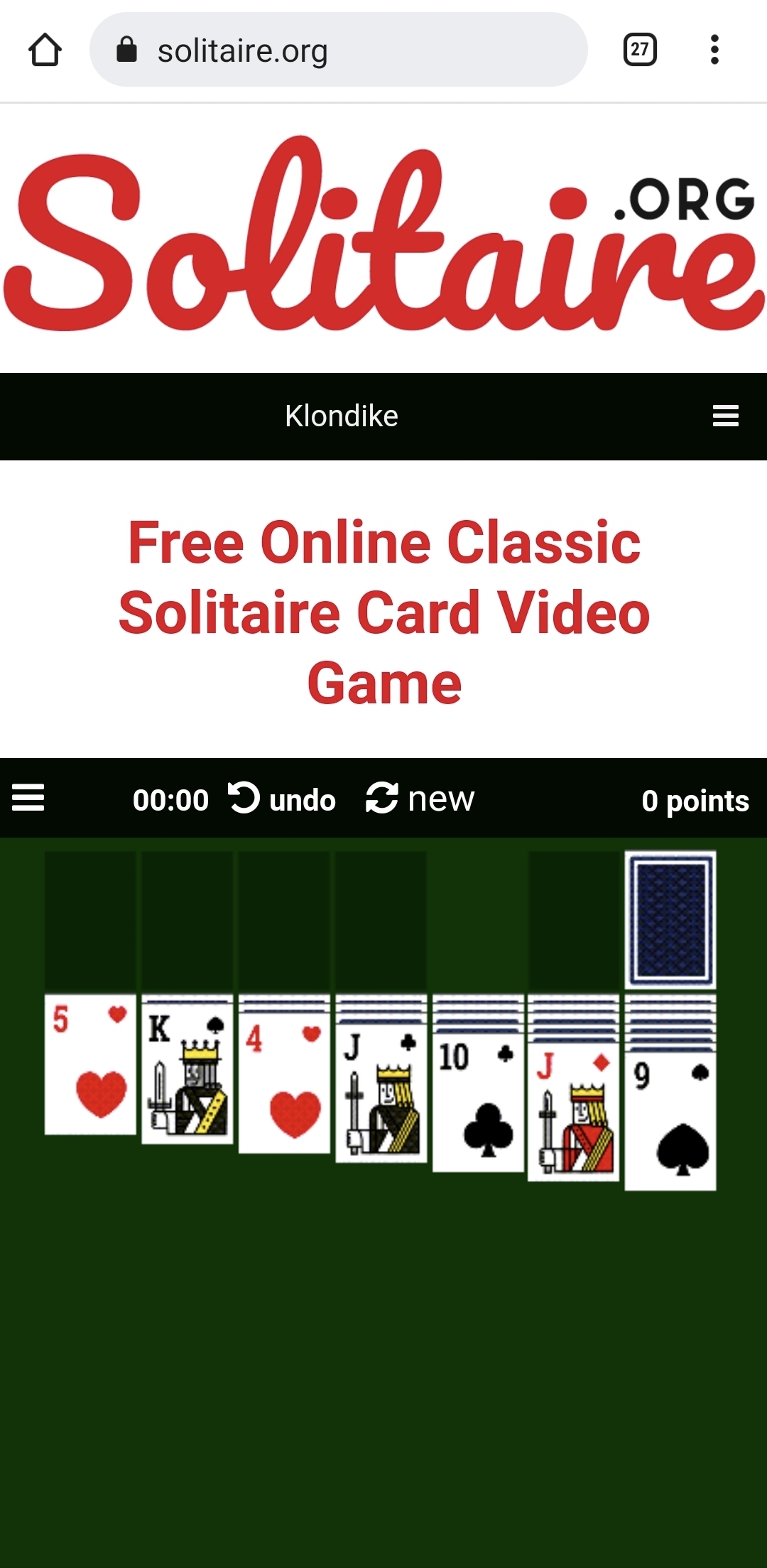 solitaire