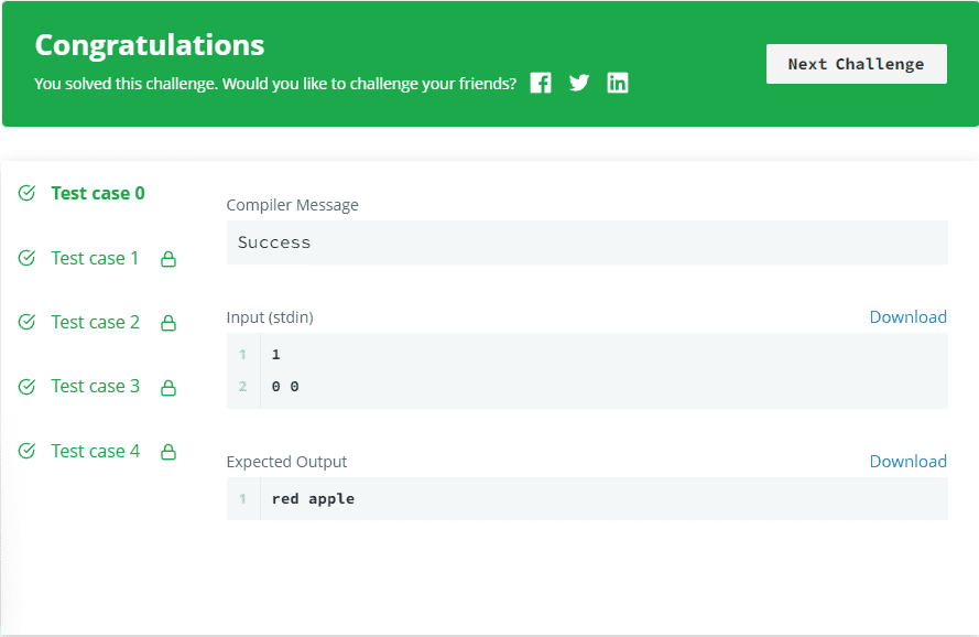 The Output of C++ Class Template Specialization Solution