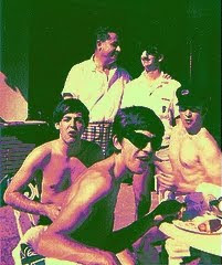 Beatles, Fab Four, Beatles Pool, Beatles Swimming, Beatles Miami, Beatles Beach, Beatles Photos