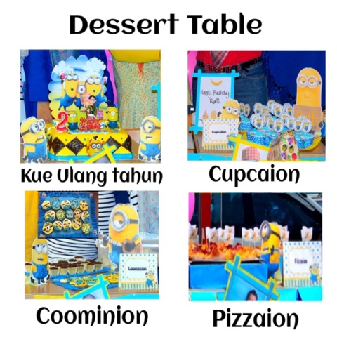 CeRiTa cHa: Ultah Raffi ke-2 : DIY Minion Birthday Party