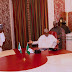 President Buhari Meets With Ahmad Lawan And Femi Gbajabimila (Photos)