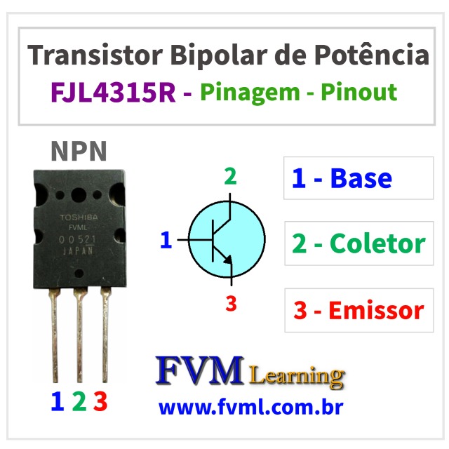 Datasheet-Pinagem-Pinout-Transistor-Potência-NPN-FJL4315R-Características-Substituições-fvml