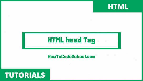 HTML head Tag