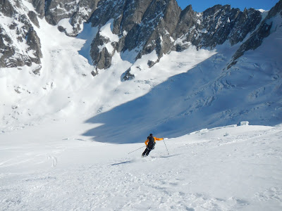 Ski de randonnée Brèche Puiseux Manu RUIZ