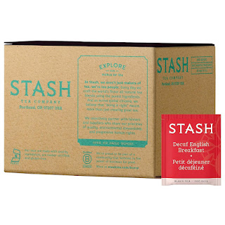 Stash Tea Organic Black Tea box tea bag