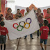 Niños del Caimede celebran mini olimpiada maya