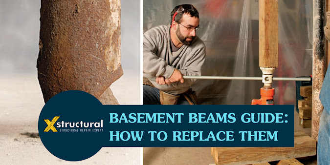 Basement beam replacement service