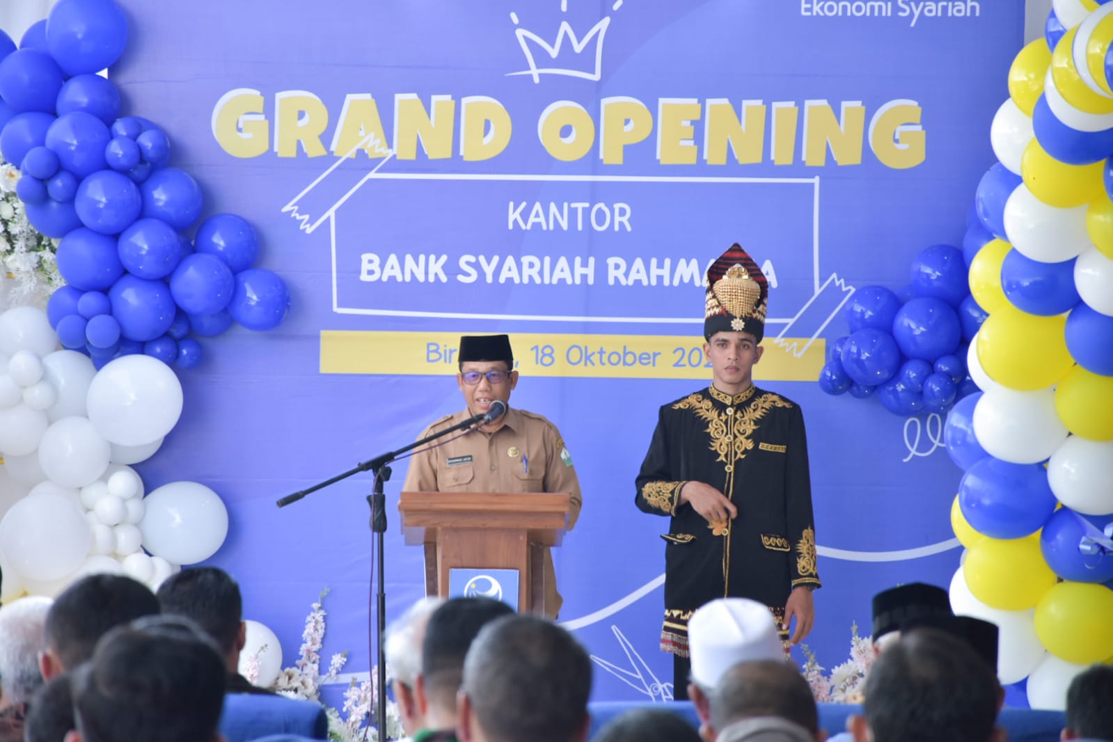 Grand Opening dan Peresmian Gedung Baru BPRS Rahmania Berjalan Sukses