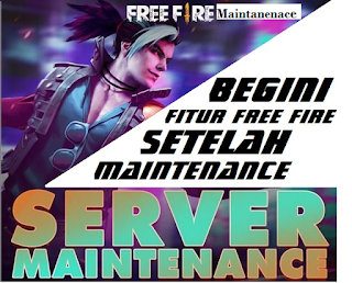 Maintenance free fire, ini update free fire terbaru dan bocoran Fitur terbarunya 