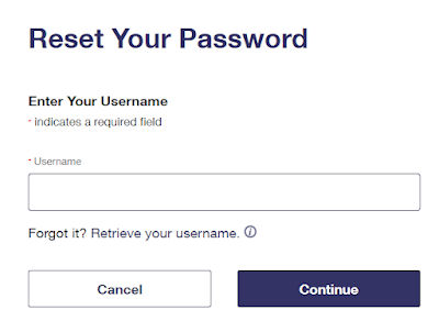 reset your password of informed delivery usps