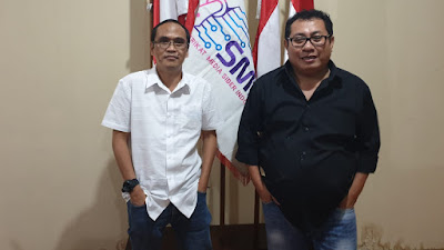 Produser Film "Lafran, Demi Waktu" Berkunjung ke Kantor SMSI