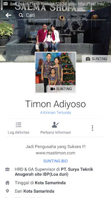 Cara membuat bingkai foto Profil Facebook ucapan hari raya 