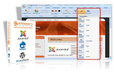 Download Artisteer v2.5.31067 Multilingual 2010 (Criador Layout)