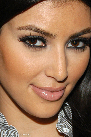 kat eyes I want makeup like Kim Kardashian
