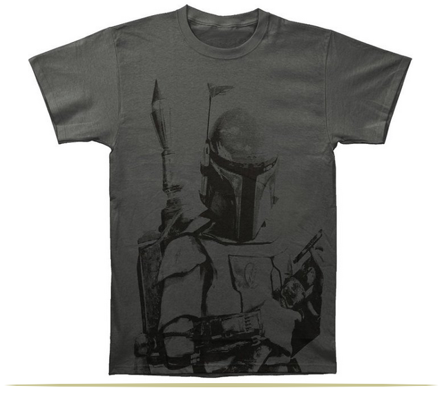 Star Wars Boba Fett Sarlacc Bait Mens T-Shirt  |  www.9CoolThings.com