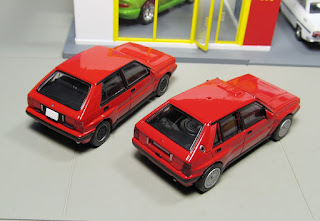 lancia delta hf integrale tomica cm's diecast