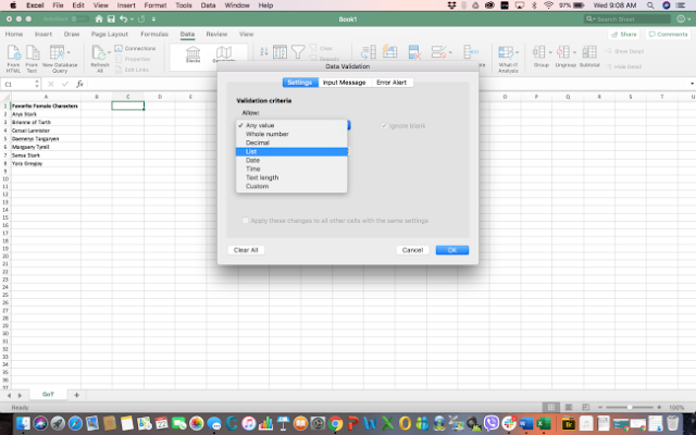 Cara Membuat Daftar Drop-Down di Microsoft Excel