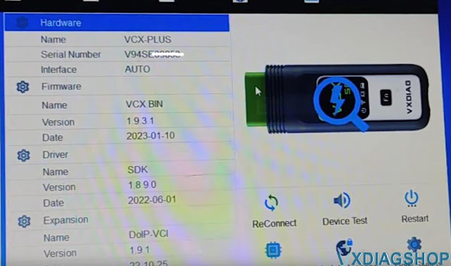 VXDIAG VCX SE with License 1