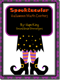 October Playing Card Math Centers