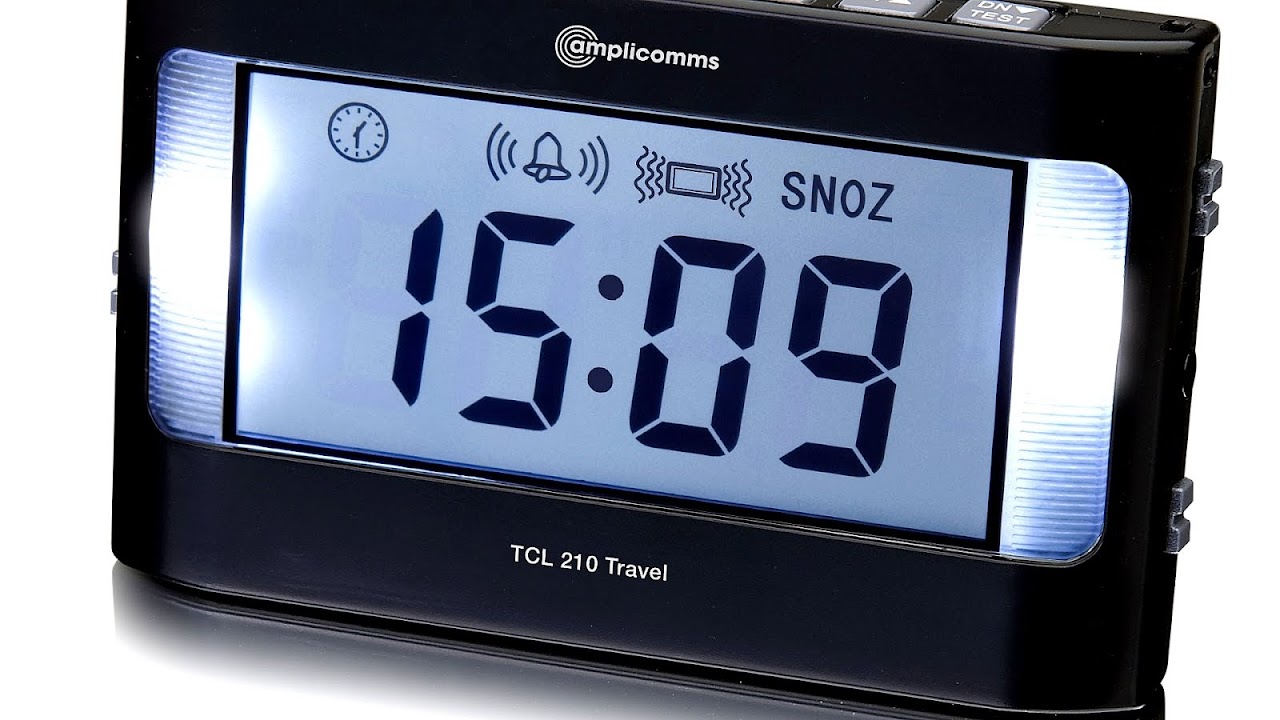 Extra Loud Travel Alarm Clock