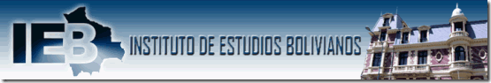 IEB: Instituto de Estudios Bolivianos