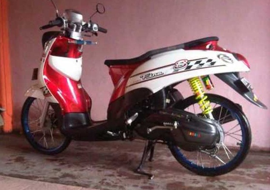  Modifikasi MIO fino 2012 dengan Pelek JARI Inspirasi Modif 