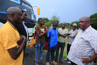 Waziri Kangi Lugola akama Magari mawili yaliyotaka kusababisha ajali Mkoani Mara.