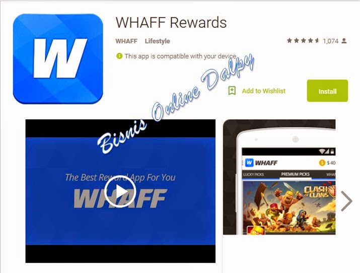 https://play.google.com/store/apps/details?id=com.whaff.whaffrewards