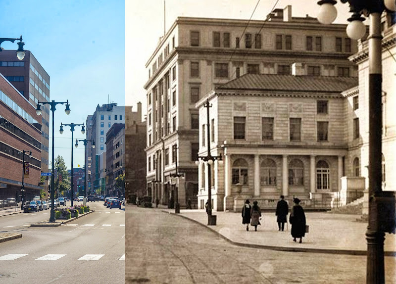 Portland, Maine Then and Now photo city hall congress street photo by corey templeton