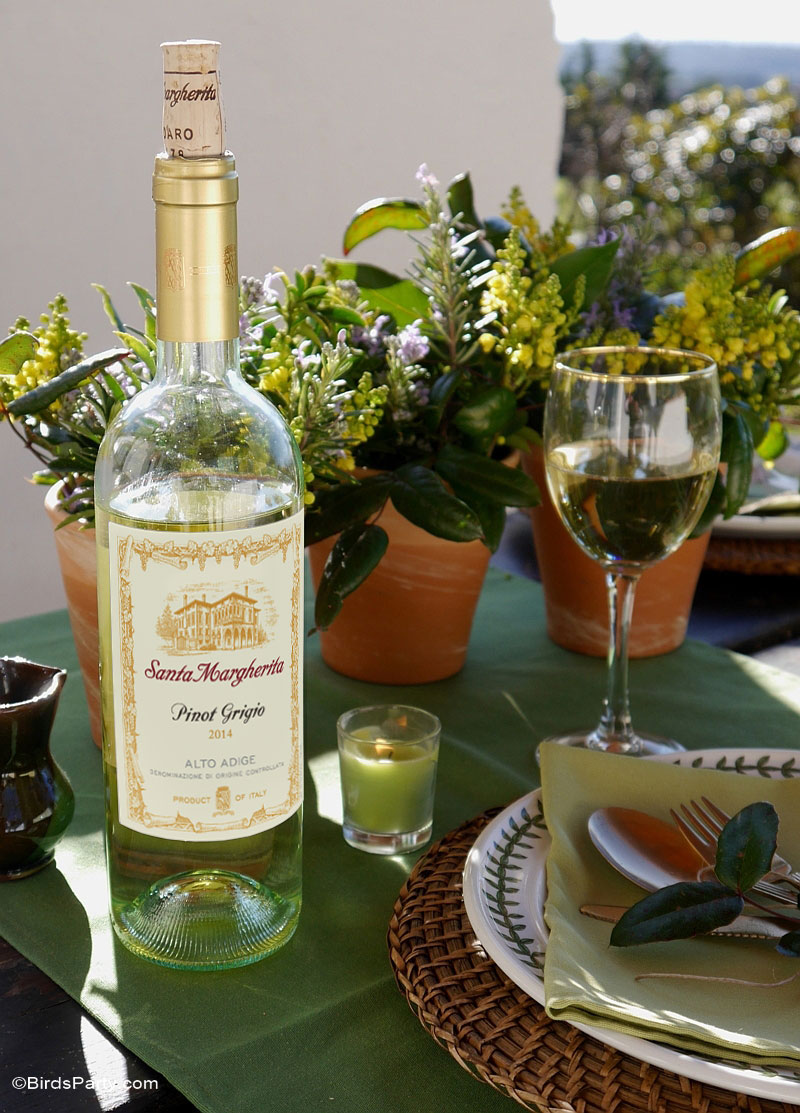 Pino Grigio Wine & Food Pairings - BirdsParty.com