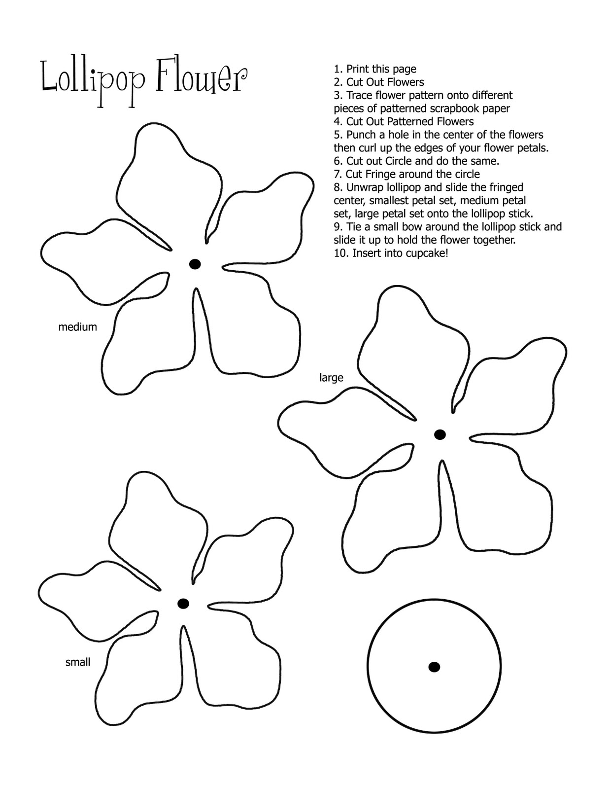 easy diy cupcake flower pot teacher gift tutorial printable template