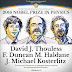 Great! David Thouless, Duncan Haldane and Michael Kosterlitz hits Nobel Prize Award of 8 million Swedish krona!