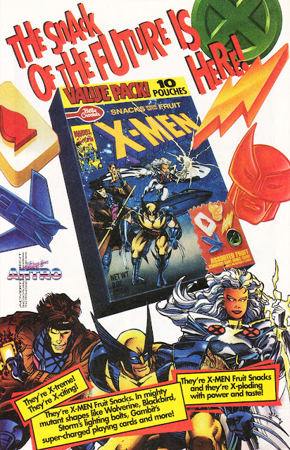 X-Men Animated Series pubblicità antro