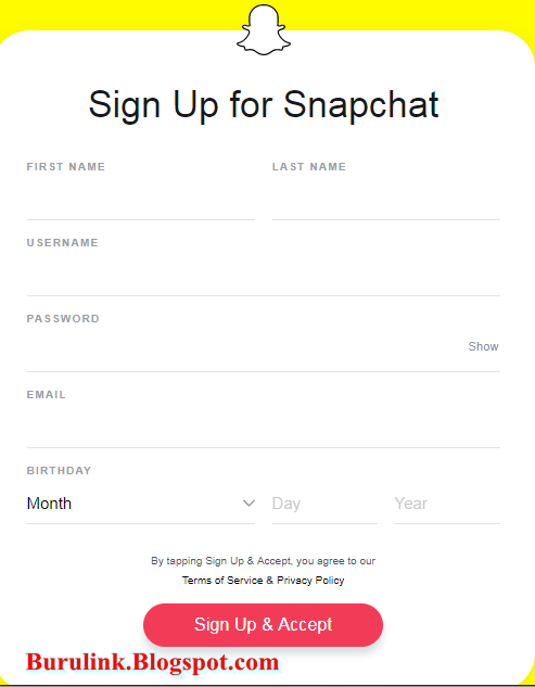 How to Sign Up Snapchat Account