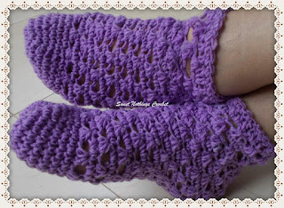 crochet socks