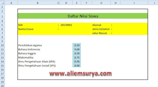 Menggunakan Fungsi Formula VLOOKUP dan HLOOKUP