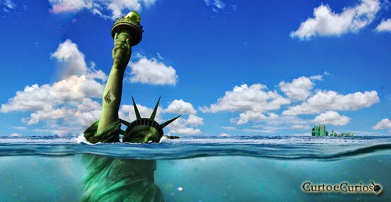 Estátua da Liberdade Submersa