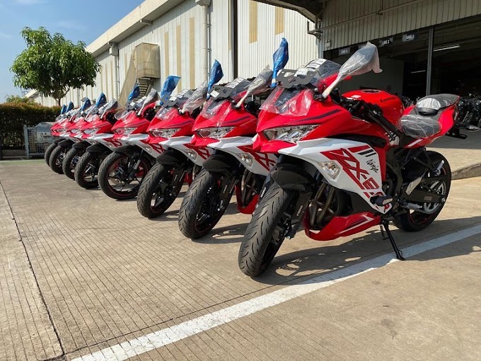 Akhirnya Kawasaki ZX25R Livery Merah-Putih Resmi Dirilis