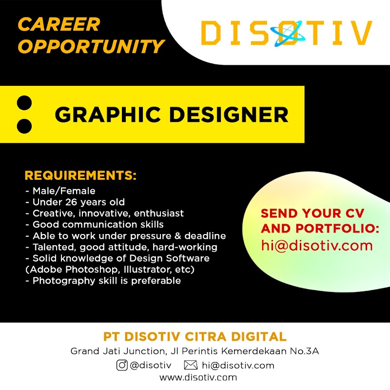 15+ Loker Desain Medan, Terpopuler!