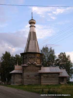 Carelie, Zaonezhie, chapelle en bois, eglise en bois, 