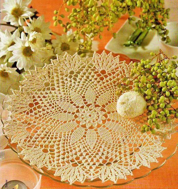 Easy Crochet Doily Pattern, Beautiful and suitable for beginners