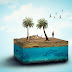 3D Beach Photoshop Effect