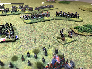 Wellington faces the Imperial Guard with no protection