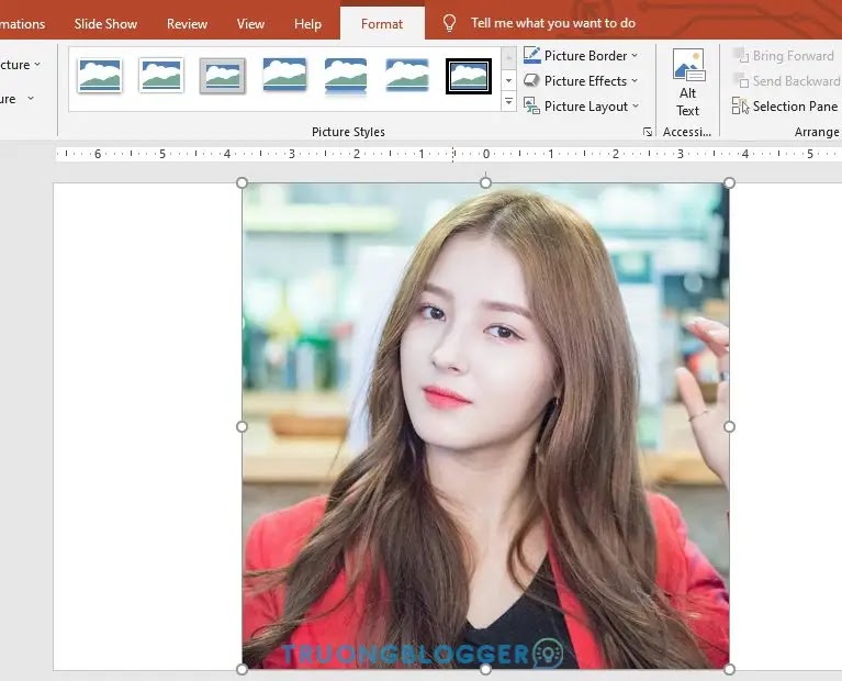 Cách cắt ảnh thành hình tròn trong PowerPoint đơn giản