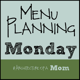 menu planning monday