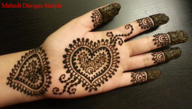 Mehndi Designs Simple Front Hand Step By Step Mehndi Designs Simple