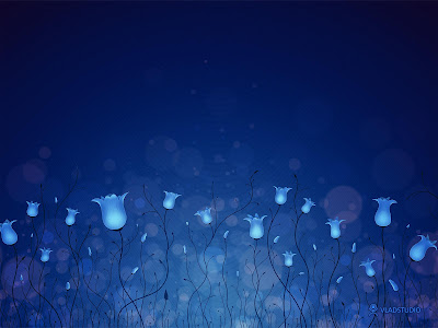 Blue Desktop Wallpaper