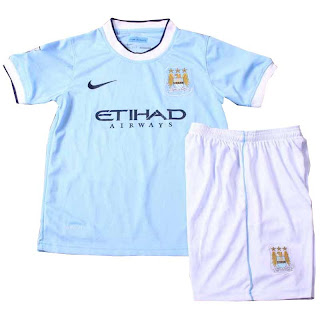 Jersey Kids Manchester City Home 2013-2014