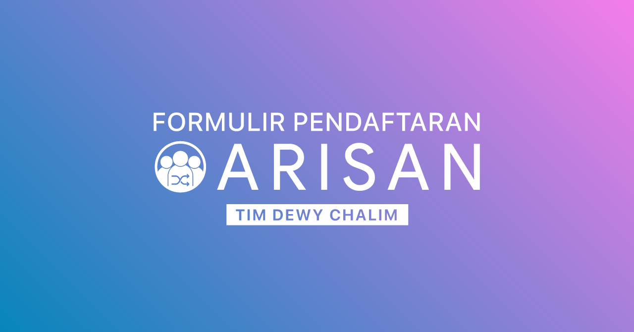 Formulir Pendaftaran Arisan